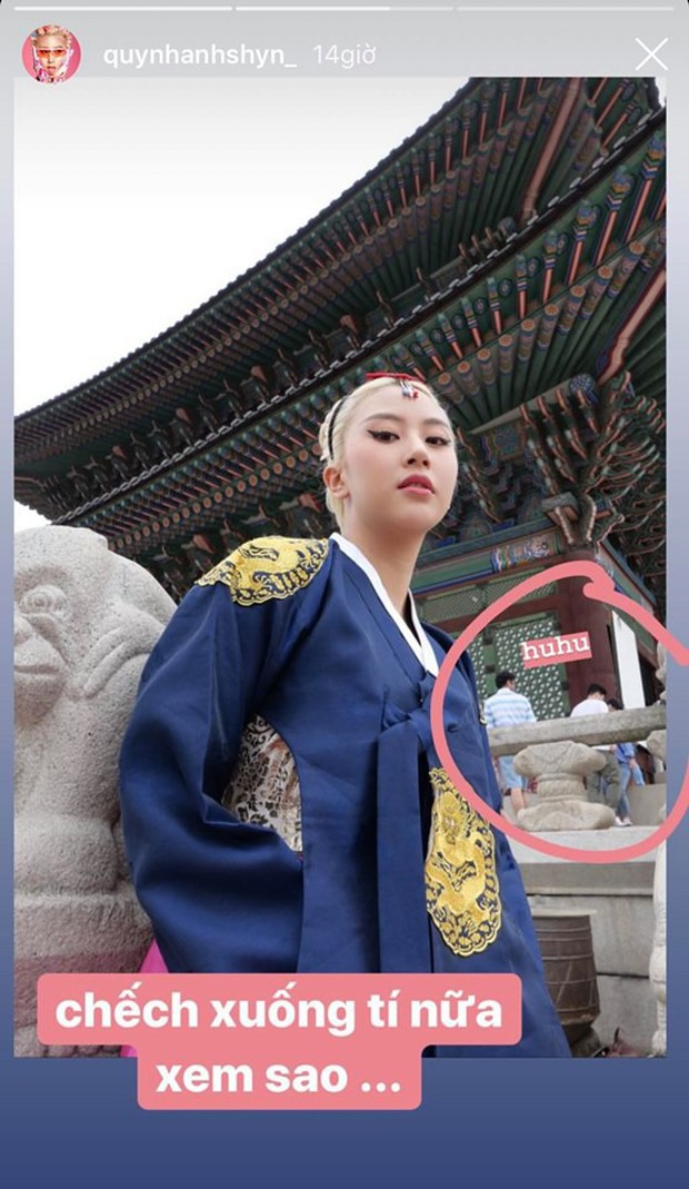 Nỗi lòng Quỳnh Anh Shyn có ai thấu: Đi du lịch muốn chụp ảnh mà background toàn người “lổn nhổn” thì phải làm sao? - Ảnh 3.