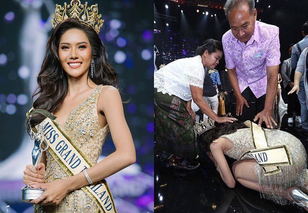 Khi Hoa hậu đội vương miện quỳ lạy cha mẹ: Lòng hiếu thảo của một người con và nét đẹp văn hóa tại đất nước Thái Lan - Ảnh 2. Khi Hoa hậu đội vương miện quỳ lạy cha mẹ: Lòng hiếu thảo của một người con và nét đẹp văn hóa tại đất nước Thái Lan - Ảnh 2.