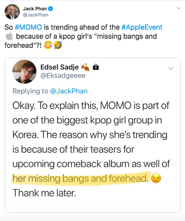 1 nữ idol Kpop bỗng hot đến mức vượt mặt iPhone lên top trend toàn cầu, đến ông trùm kinh doanh nổi tiếng phải tò mò - Ảnh 5. 1 nữ idol Kpop bỗng hot đến mức vượt mặt iPhone lên top trend toàn cầu, đến ông trùm kinh doanh nổi tiếng phải tò mò - Ảnh 5.