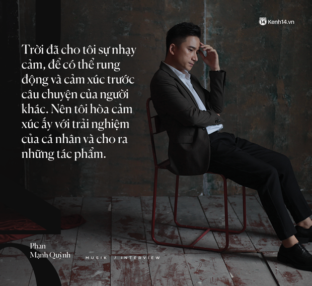 Phan Mạnh Quỳnh: “Nhạc của tôi giàu hình ảnh, vì tôi luôn mơ ước được làm phim - Ảnh 4. Phan Mạnh Quỳnh: “Nhạc của tôi giàu hình ảnh, vì tôi luôn mơ ước được làm phim - Ảnh 4.