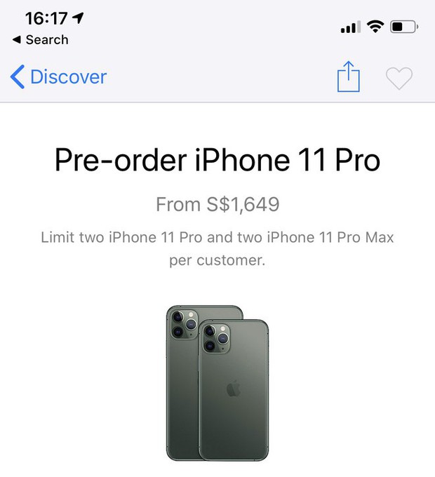 Thử order iPhone 11 & iPhone 11 Pro tại Singapore: Đây là lý do bạn không nên mua iPhone 11 quá sớm - Ảnh 1.