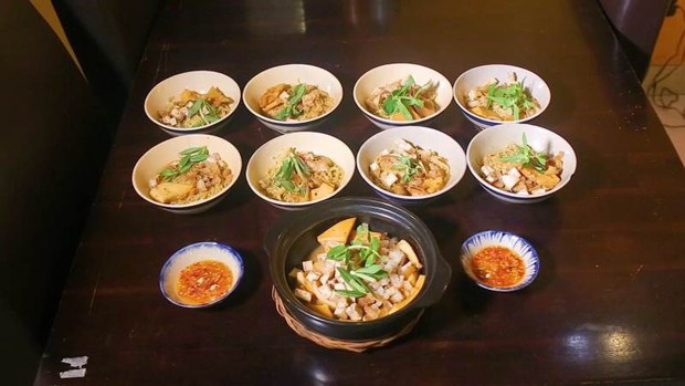 Ăn mệt nghỉ với những món ăn 
