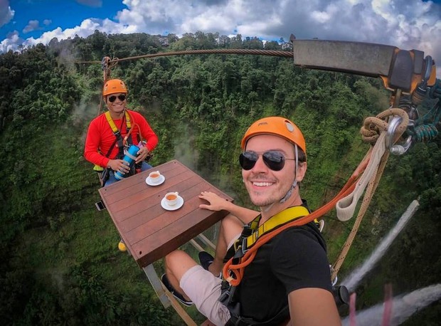 Muốn thử cảm giác mạnh ở Lào, đu đưa ngay trên võng và uống cafe giữa thác nước cao 140m này đi! - Ảnh 15. Muốn thử cảm giác mạnh ở Lào, đu đưa ngay trên võng và uống cafe giữa thác nước cao 140m này đi! - Ảnh 15.