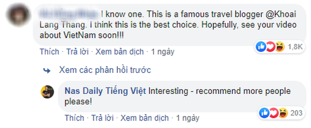 Travel blogger nổi tiếng Nas Daily chỉ muốn hợp tác với người Việt “hơn 1 triệu lượt theo dõi trên Facebook”, Khoai Lang Thang đáp trả cực gắt - Ảnh 4.