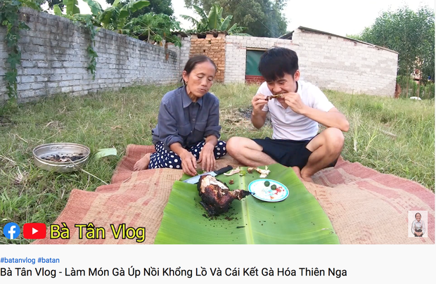 Bà Tân lần đầu tiên phải ăn một mình vì làm món khổng lồ nhưng thất bại, nướng gà úp xoong nhưng mở ra thì hoá... thiên nga đen thui - Ảnh  1.