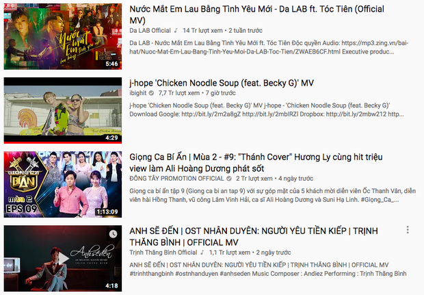 Bị chỉ trích thiếu chuyên nghiệp, nhưng ngay lúc này Hương Ly đang cùng lúc nắm giữ tận 3 vị trí cao trên Top Trending - Ảnh 4.