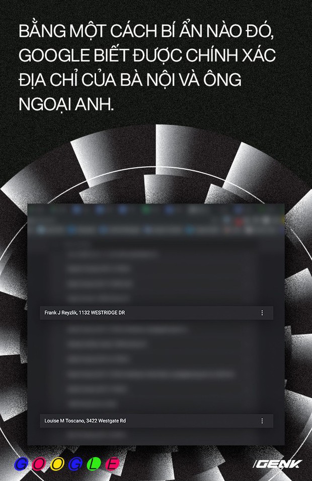 Bằng một cách bí ẩn nào đó, Google biết chính xác địa chỉ ông ngoại quá cố của tôi dù ông chưa bao giờ sử dụng internet - Ảnh 6.
