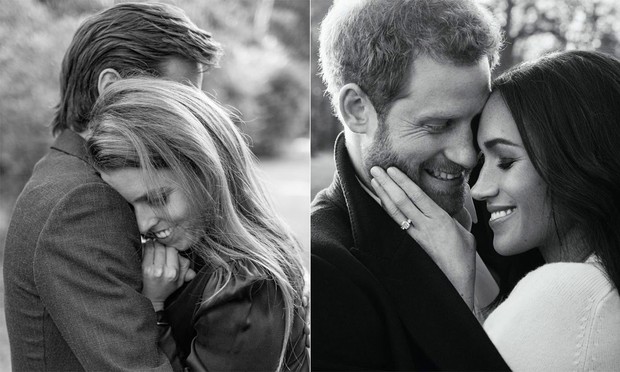 Công chúa Anh đính hôn với triệu phú bất động sản, công bố ảnh chính thức, nghi đạo phong cách của Meghan Markle - Ảnh 3.
