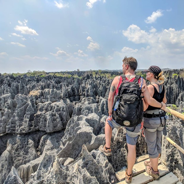 Khu rừng đá sắc nhọn như dao găm ở Madagasca khiến giới phượt thủ cũng phải rợn người vì sợ bị xiên thủng - Ảnh 5. Khu rừng đá sắc nhọn như dao găm ở Madagasca khiến giới phượt thủ cũng phải rợn người vì sợ bị xiên thủng - Ảnh 5.