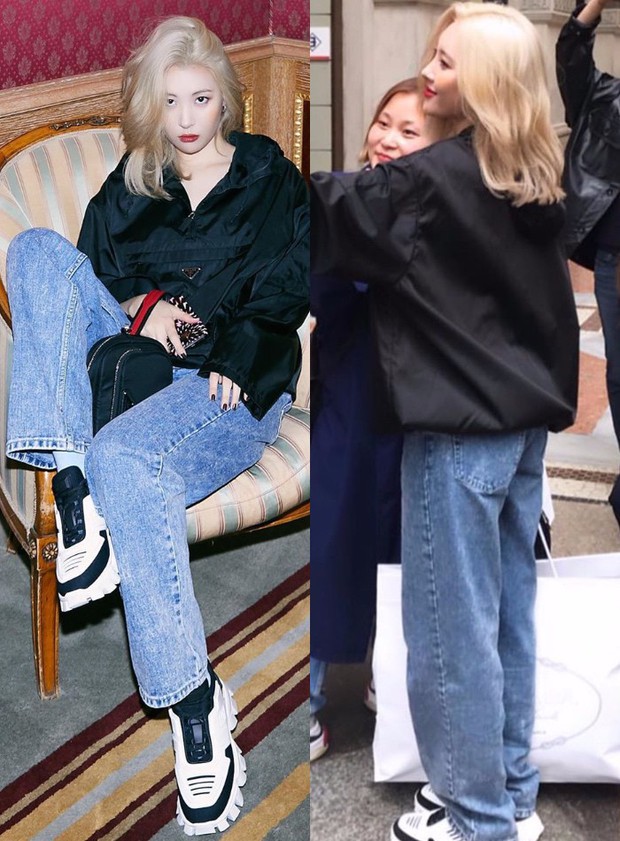 Quần “jeans của ông” nhìn thì chán mà lại là trào lưu ăn diện của loạt sao Hàn và IT girl, bạn khó có thể làm ngơ - Ảnh 7.