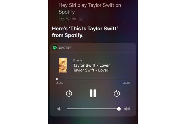 Kể từ iOS 13, Apple đã cho dùng Siri điều khiển Spotify bằng giọng nói ảo như phim - Ảnh 1.