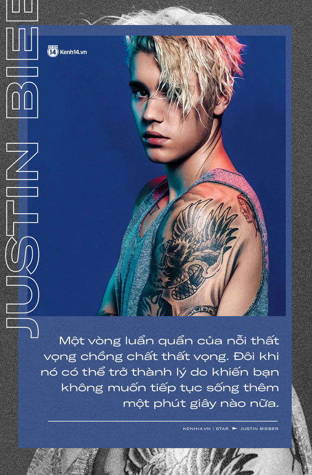 Justin Bieber lần đầu trải lòng về những vấp ngã trong quá khứ: Từng muốn tự tử, nghiện ma tuý và hơn thế nữa - Ảnh 2. Justin Bieber lần đầu trải lòng về những vấp ngã trong quá khứ: Từng muốn tự tử, nghiện ma tuý và hơn thế nữa - Ảnh 2.