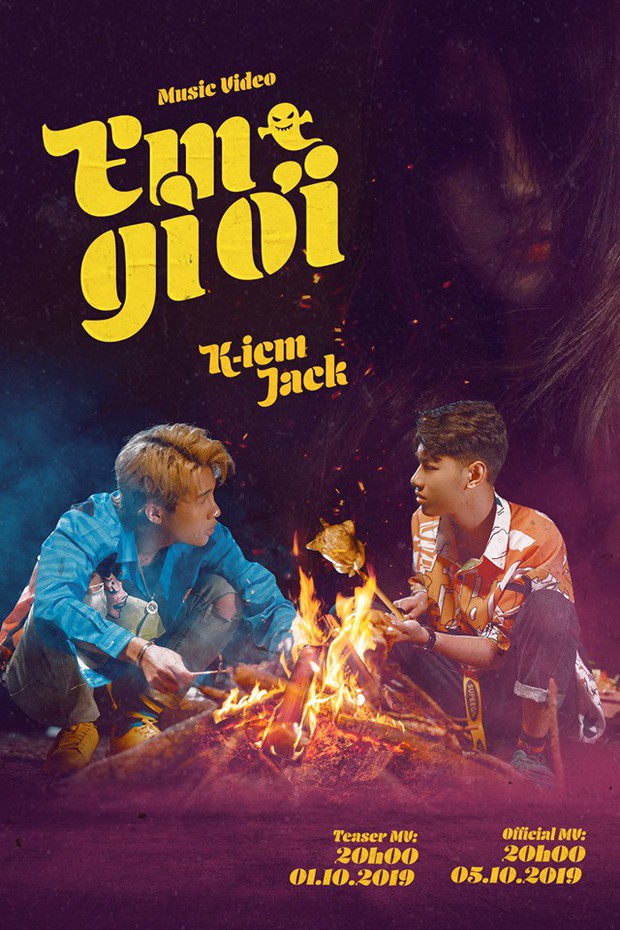 Nhìn thoáng qua thì ngọt ngào đam mỹ, giật mình soi kỹ poster Em Gì Ơi của Jack và K-ICM còn hé lộ yếu tố kinh dị? - Ảnh 1.