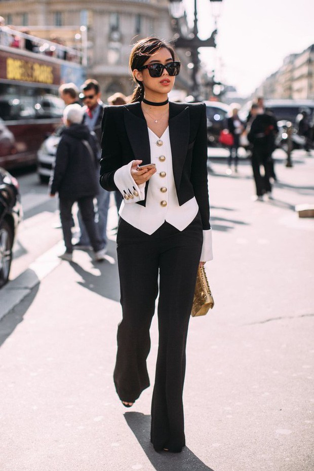 Dát đồ hiệu từ đầu đến chân, rich kid Thảo Tiên lọt ngay top ảnh street style đẹp nhất Paris Fashion Week - Ảnh 4.