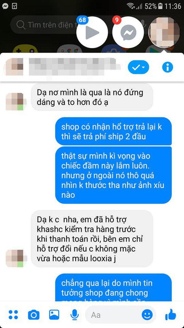 Cô gái chi 520k mua váy vẫn vớ phải hàng fake trông như nùi giẻ, cạn lời khi biết đồ xịn có giá hơn 3,7 triệu! - Ảnh 2.