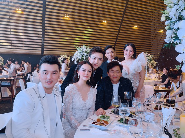 Dàn sao Việt khủng góp mặt trong đám cưới ái nữ đại gia nghìn tỷ Minh Nhựa: Trấn Thành, vợ chồng Khánh Thi, Soobin đổ bộ - Ảnh 5. Dàn sao Việt khủng góp mặt trong đám cưới ái nữ đại gia nghìn tỷ Minh Nhựa: Trấn Thành, vợ chồng Khánh Thi, Soobin đổ bộ - Ảnh 5.