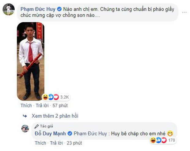 Vừa cầu hôn thành công bạn gái, Duy Mạnh đã bị cả dàn cầu thủ đăng ảnh dìm hàng, cà khịa cực lầy - Ảnh 2. Vừa cầu hôn thành công bạn gái, Duy Mạnh đã bị cả dàn cầu thủ đăng ảnh dìm hàng, cà khịa cực lầy - Ảnh 2.