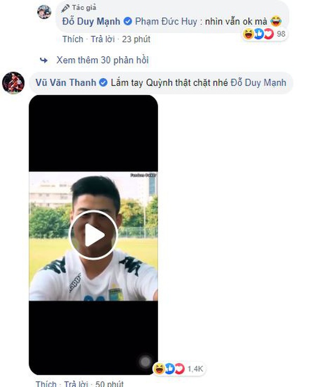 Vừa cầu hôn thành công bạn gái, Duy Mạnh đã bị cả dàn cầu thủ đăng ảnh dìm hàng, cà khịa cực lầy - Ảnh 3. Vừa cầu hôn thành công bạn gái, Duy Mạnh đã bị cả dàn cầu thủ đăng ảnh dìm hàng, cà khịa cực lầy - Ảnh 3.