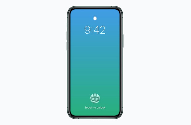iPhone 2020 có thể sẽ mất tai thỏ, lại thêm cảm biến Touch ID dưới màn hình - Ảnh 2. iPhone 2020 có thể sẽ mất tai thỏ, lại thêm cảm biến Touch ID dưới màn hình - Ảnh 2.