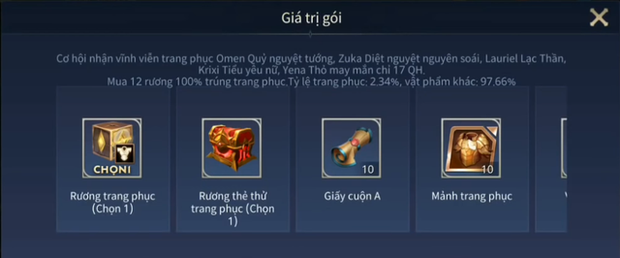 Liên Quân Mobile: Game thủ chắc chắn trúng 100% skin bậc S hiếm nếu đáp ứng điều kiện này - Ảnh 1. Liên Quân Mobile: Game thủ chắc chắn trúng 100% skin bậc S hiếm nếu đáp ứng điều kiện này - Ảnh 1.