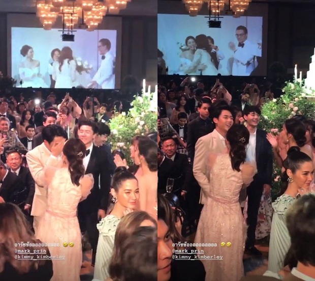 Khoảnh khắc hot nhất đám cưới sao nữ Thái: Kimmy bắt được hoa cưới, thái độ của bạn trai nam thần Mark Prin gây sốt - Ảnh 6.