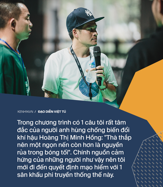 Đạo diễn Việt Tú: Sân khấu của WeChoice Awards 2019 là một sự thay đổi mạo hiểm - Ảnh 4.