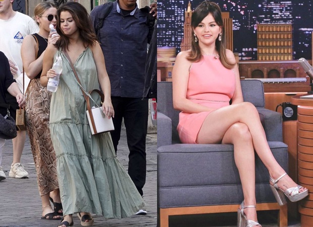 Selena Gomez's beauty is down because she doesn't like to show off her clothes, but once she does, she will be so beautiful that everyone will fall in love - Photo 1.