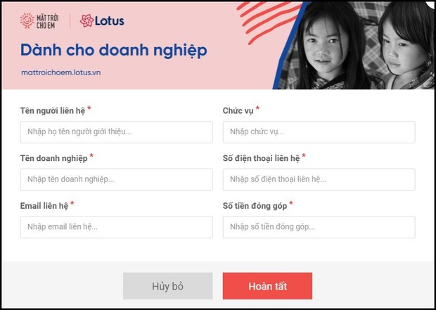 Mặt trời cho em: MXH Lotus chính là nền tảng để mọi người cùng làm từ thiện - Ảnh 6.