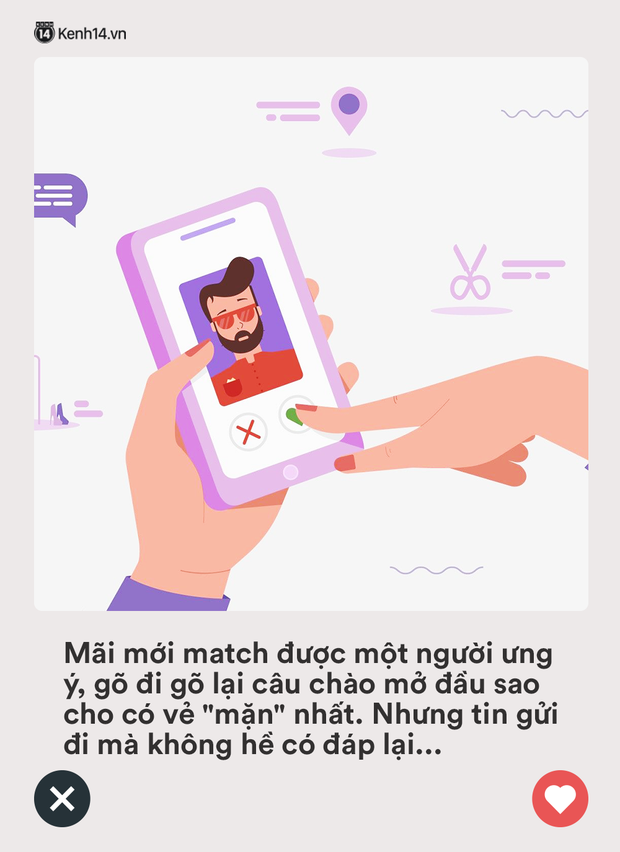 Loạt tình huống siêu khó xử ai cũng từng gặp phải khi chơi Tinder: Những lúc thế này có nhiều nụ cười tự tin thì toang vẫn hoàn toang! - Ảnh 13. Loạt tình huống siêu khó xử ai cũng từng gặp phải khi chơi Tinder: Những lúc thế này có nhiều nụ cười tự tin thì toang vẫn hoàn toang! - Ảnh 13.