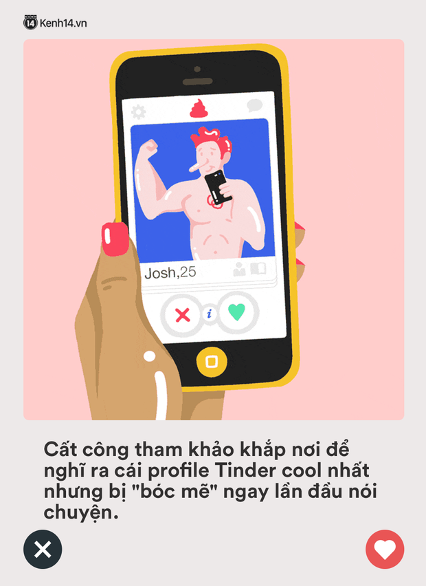 Loạt tình huống siêu khó xử ai cũng từng gặp phải khi chơi Tinder: Những lúc thế này có nhiều nụ cười tự tin thì toang vẫn hoàn toang! - Ảnh 15. Loạt tình huống siêu khó xử ai cũng từng gặp phải khi chơi Tinder: Những lúc thế này có nhiều nụ cười tự tin thì toang vẫn hoàn toang! - Ảnh 15.