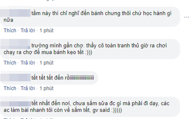 Tết đến nơi mà vẫn phải đi dạy học, giáo viên bày tỏ sự háo hức qua mã đề thi khiến học trò cười chảy nước mắt - Ảnh 2. Tết đến nơi mà vẫn phải đi dạy học, giáo viên bày tỏ sự háo hức qua mã đề thi khiến học trò cười chảy nước mắt - Ảnh 2.