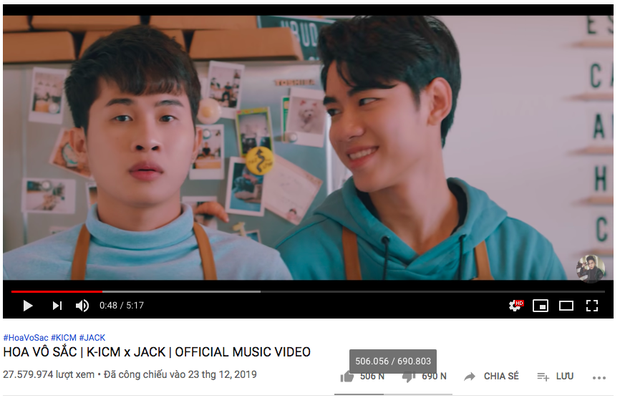 Còn lại gì sau 1 tháng lùm xùm của Jack và K-ICM: Sản phẩm có lượng dislike khủng nhất Vpop, fan mòn mỏi chờ ra MV - Ảnh 4. Còn lại gì sau 1 tháng lùm xùm của Jack và K-ICM: Sản phẩm có lượng dislike khủng nhất Vpop, fan mòn mỏi chờ ra MV - Ảnh 4.