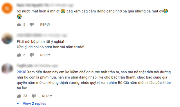 Bố Già của Trấn Thành ngày càng được khen nức nở: Phim quá đời, thấm đến từng câu thoại tới khóc sưng mắt vì xúc động - Ảnh 7.