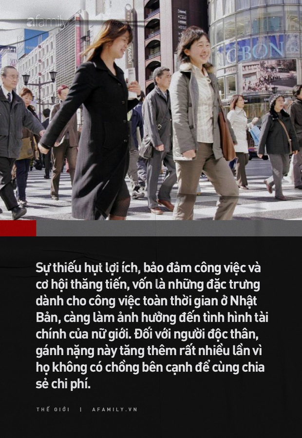 Nhật Bản là đất nước phát triển bậc nhất nhưng phụ nữ nước này đang phải đối mặt với viễn cảnh nghèo khó sau khi sinh con và nghỉ hưu - Ảnh 5. Nhật Bản là đất nước phát triển bậc nhất nhưng phụ nữ nước này đang phải đối mặt với viễn cảnh nghèo khó sau khi sinh con và nghỉ hưu - Ảnh 5.