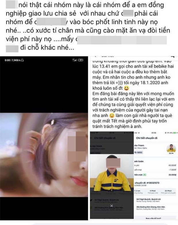 Tài xế Bebike làm cô gái chấn thương đưa vào viện xong lẩn khiến nhiều người bức xúc - Ảnh 3. Tài xế Bebike làm cô gái chấn thương đưa vào viện xong lẩn khiến nhiều người bức xúc - Ảnh 3.