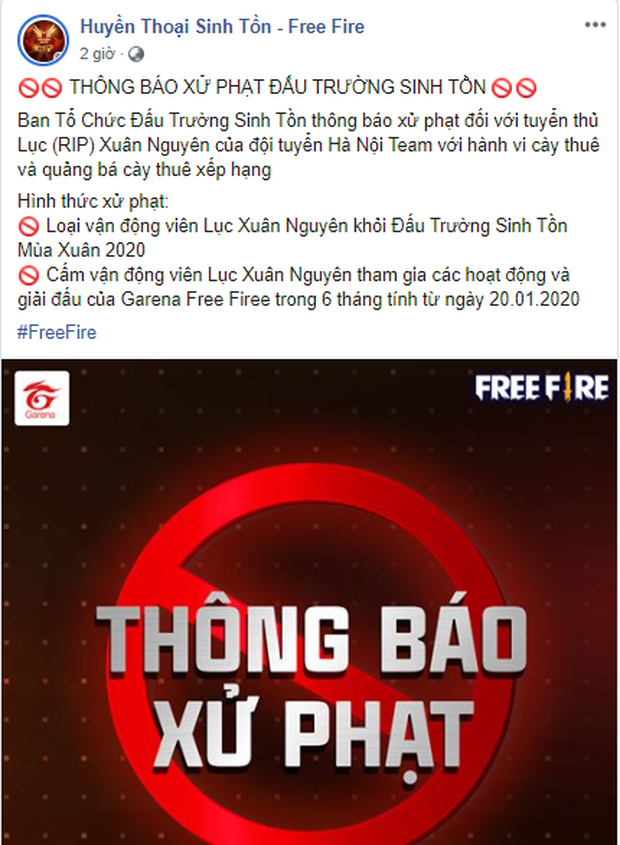 Ngược đời: Game thủ Free Fire cảm ơn rối rít khi Garena thông báo xử phạt vì cày thuê! - Ảnh 2.