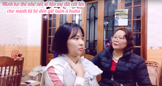 Nổi hứng nhờ mẹ cắt tóc ăn Tết, cô gái tưởng toang ai dè được dân mạng khen tới tấp vì quá cute - Ảnh 4.