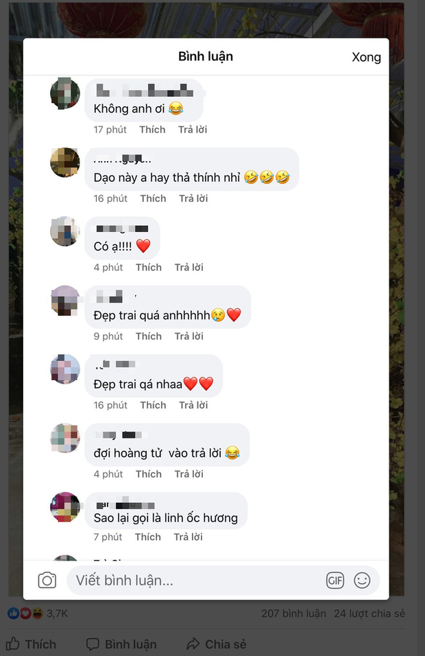 Tiền đạo U23 Việt Nam thả thính tìm người du xuân, fangirl ngỏ lời anh có chấp nhận mã gen của em không?” - Ảnh 3. Tiền đạo U23 Việt Nam thả thính tìm người du xuân, fangirl ngỏ lời anh có chấp nhận mã gen của em không?” - Ảnh 3.