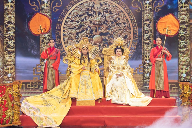 Táo Xuân 2020: Cẩm Ly cosplay Bà Tân, bé Sa - Á hậu Kiều Loan hóa rapper Tiên Vâu - Ảnh 1. Táo Xuân 2020: Cẩm Ly cosplay Bà Tân, bé Sa - Á hậu Kiều Loan hóa rapper Tiên Vâu - Ảnh 1.