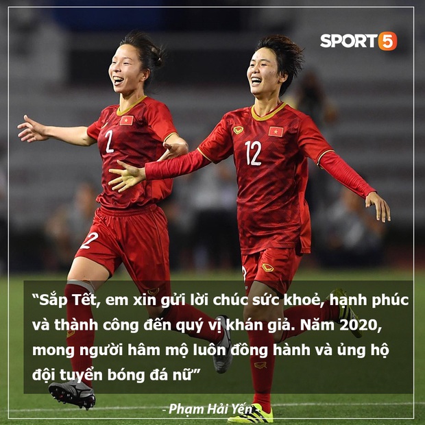 Tuyển thủ bóng đá Việt Nam gửi lời chúc Tết siêu có tâm đến người hâm mộ trước thềm năm mới Canh Tý 2020 - Ảnh 5. Tuyển thủ bóng đá Việt Nam gửi lời chúc Tết siêu có tâm đến người hâm mộ trước thềm năm mới Canh Tý 2020 - Ảnh 5.