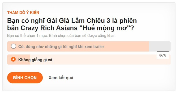 Gần 90% khán giả khẳng định Gái Già Lắm Chiêu 3 là chị em sinh đôi với Crazy Rich Asians? - Ảnh 3.