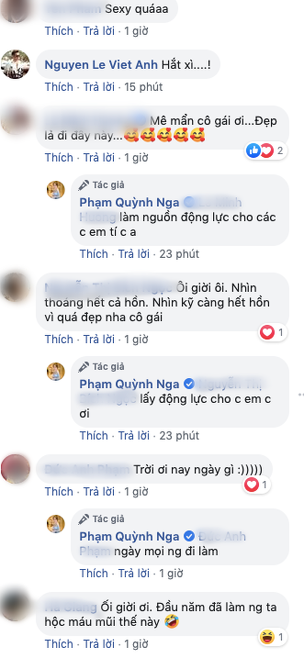 Khoảnh khắc gây lú: Quỳnh Nga khoe đường cong nóng bỏng, nhìn không kỹ là toát mồ hôi hột ngay và luôn! - Ảnh 2.