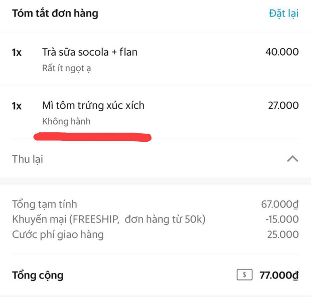 Hí hửng đặt mì tôm trứng xúc xích qua mạng, cô nàng ngơ ngác khi nhận được combo: Gói mì tôm - túi nước sôi - trứng và xúc xích! - Ảnh 2. Hí hửng đặt mì tôm trứng xúc xích qua mạng, cô nàng ngơ ngác khi nhận được combo: Gói mì tôm - túi nước sôi - trứng và xúc xích! - Ảnh 2.