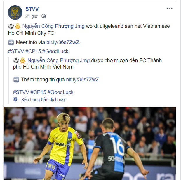 STVV đăng bài viết chia tay Công Phượng quá chóng vánh: Lúc đi hết mình, lúc về hết... tình - Ảnh 2.