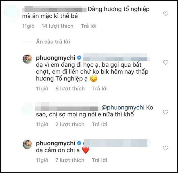Từng bị chê ăn mặc thiếu nghiêm túc cúng Tổ nghiệp, năm nay Phương Mỹ Chi sửa sai với phong cách nền nã trưởng thành - Ảnh 3.