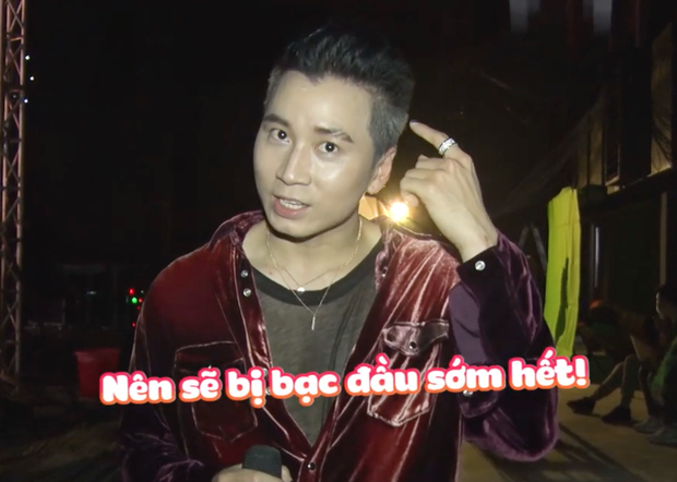 Karik hé lộ bị máu xấu nên tóc bạc cả đầu, phải nhuộm đen tạo kiểu - Ảnh 4. Karik hé lộ bị máu xấu nên tóc bạc cả đầu, phải nhuộm đen tạo kiểu - Ảnh 4.