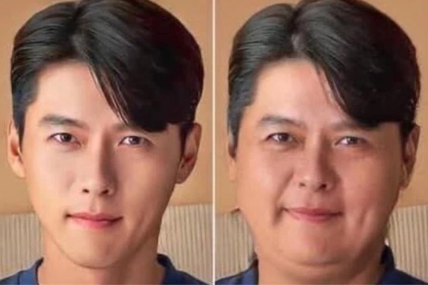 Dispatch đu trend béo mặt thách thức visual dàn tài tử cực phẩm: Lee Min Ho bị dìm thảm hại, sốc nhất Hyun Bin! - Ảnh 3.
