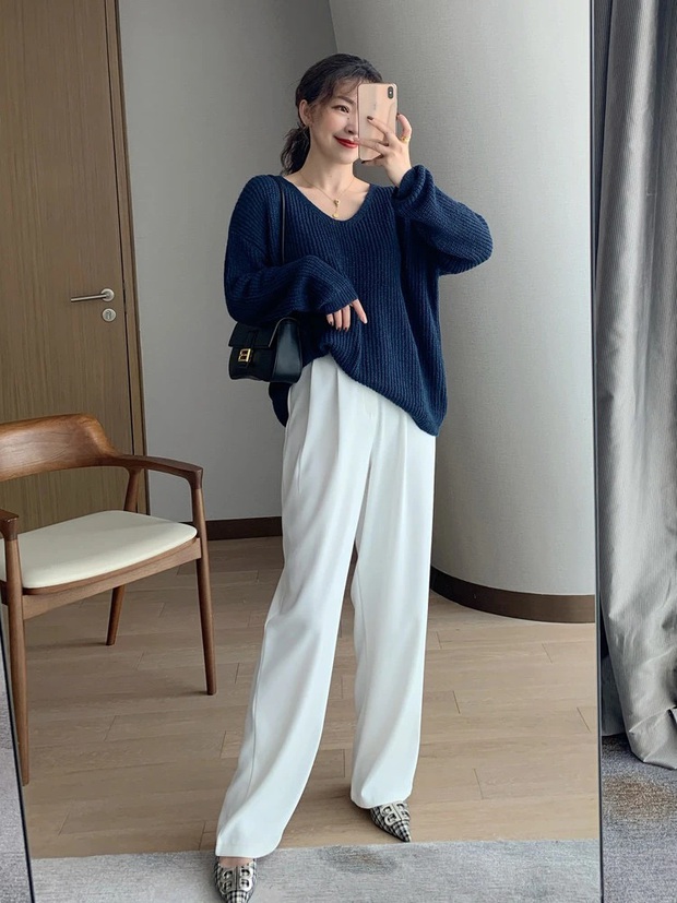 Nàng blogger lên đồ mặc đẹp cả tuần dễ như ăn kẹo với toàn item cơ bản - Ảnh 1.