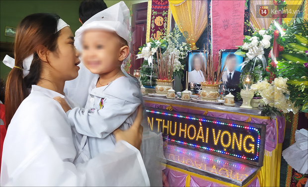 Đôi vợ chồng tử vong vì nước lũ, con gái 2 tuổi ngơ ngác trong đám tang: Thôn nghèo hôm nay nhiều người khóc quá... - Ảnh 8.