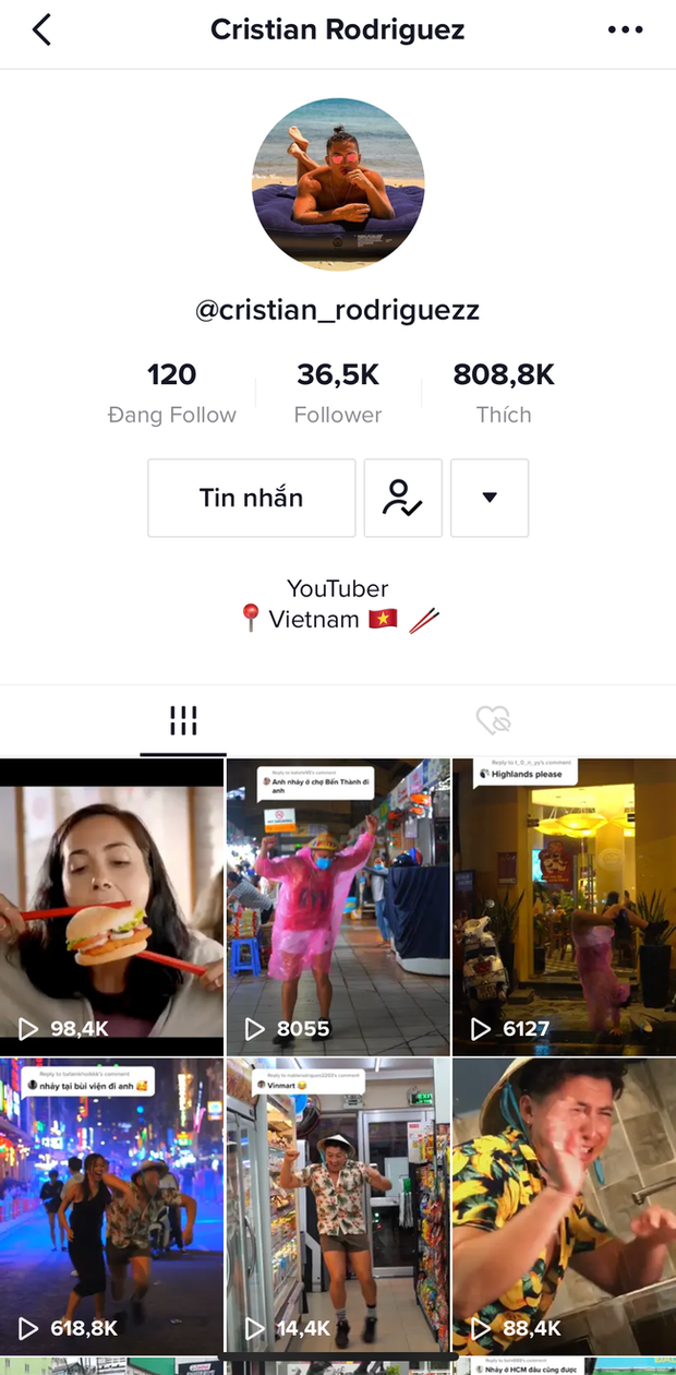Anh chàng ngoại quốc đăng loạt video chế giễu văn hoá Việt, phá hoại môi trường công cộng, làm ách tắc giao thông và lời giải thích đằng sau gây phẫn nộ vô cùng - Ảnh 1. Anh chàng ngoại quốc đăng loạt video chế giễu văn hoá Việt, phá hoại môi trường công cộng, làm ách tắc giao thông và lời giải thích đằng sau gây phẫn nộ vô cùng - Ảnh 1.